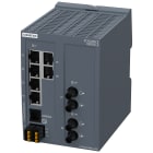 SIEMENS - SIE6GK52062BB002AB2 SCALANCE XB206-2, managed switch Layer2, 6xRJ45, 2xMultimode ST/BFOC, def: PN IO