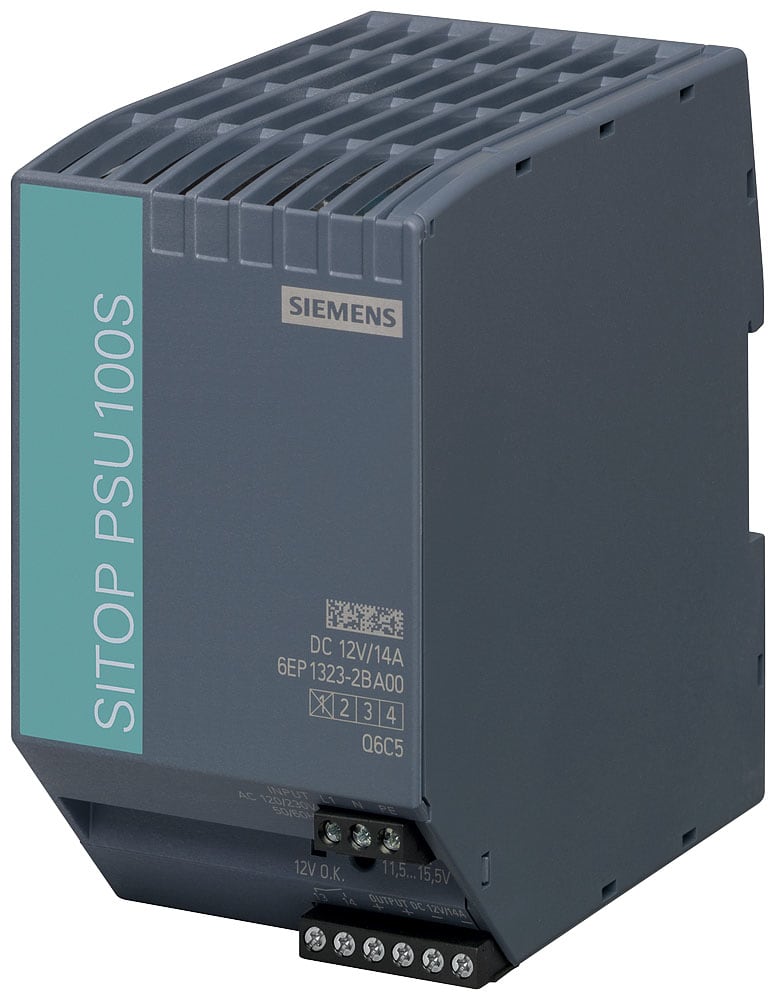 SIEMENS - SIE6EP13232BA00 Alimentatore SITOP PSU100S, monofase DC 12 V/14 A