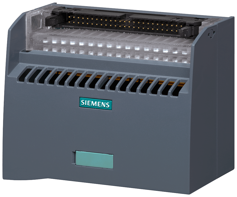 SIEMENS SIE6ES79242AA200BA0 32K TERM BLOCK TP1 W. LED SCREW TERM.