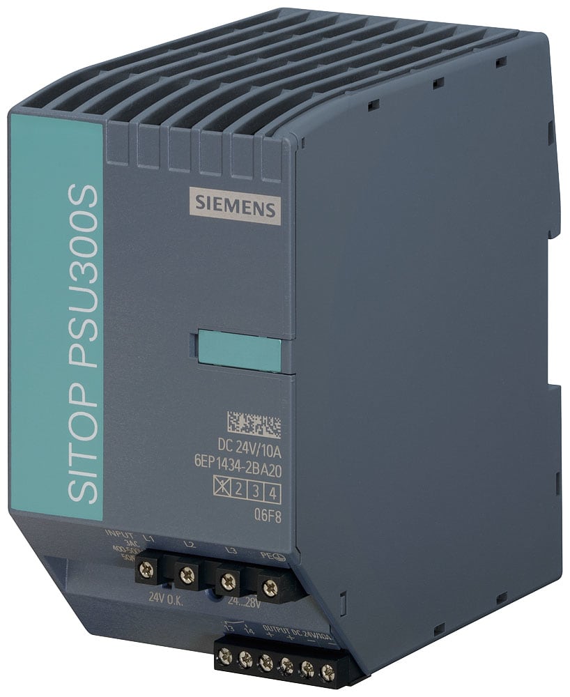 SIEMENS - SIE6EP14342BA20 Alimentatore SITOP PSU300S, trifase DC 24 V/10 A