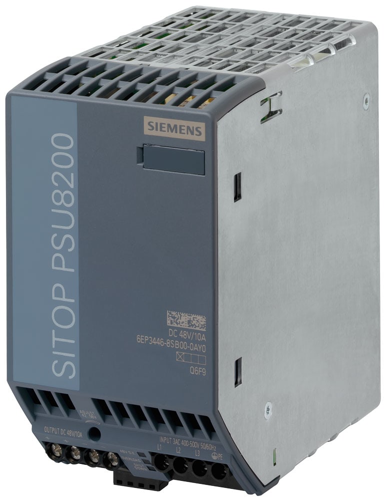 SIEMENS - SIE6EP34468SB000AY0 Alimentatore SITOP PSU8200, trifase DC 48 V/10 A