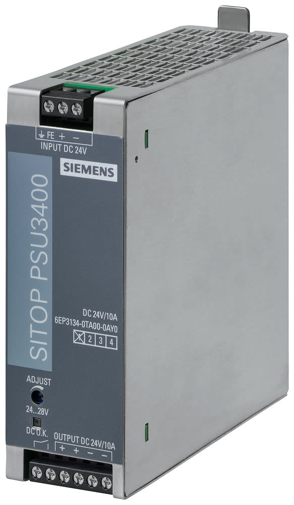 SIEMENS - SIE6EP31340TA000AY0 Alimentatore SITOP PSU3400, DC 24 V/ DC 24 V/10 A