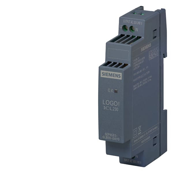 SIEMENS SIE6EP46836LB000AY0 LOGO! ICL230/1AC100-240V/5A