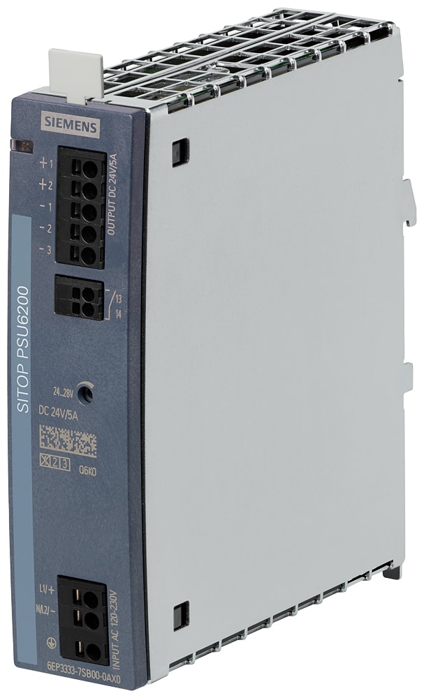 SIEMENS SIE6EP33337SC000AX0 SITOP PSU6200/1AC/24VDC/5A/CO