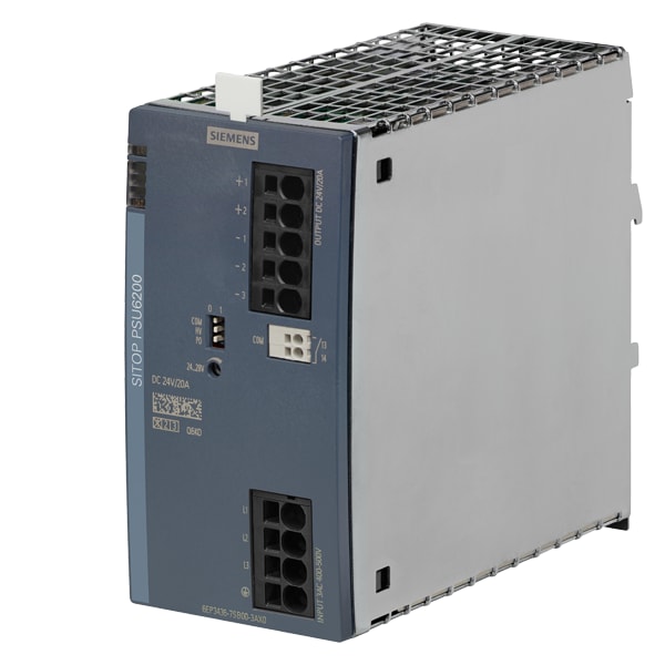 SIEMENS SIE6EP34367SB003AX0 SITOP PSU6200 24 V/20 A