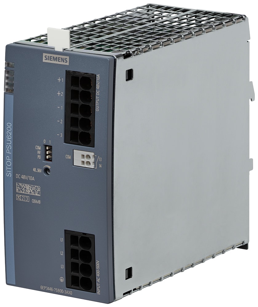 SIEMENS - SIE6EP34467SB003AX0 SITOP PSU6200/3AC/DC48V/10A