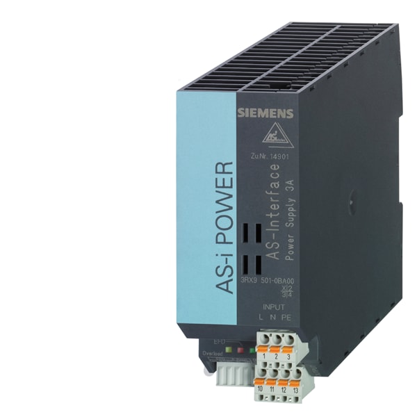 SIEMENS SIE3RX95010BA00 AS-I ALIMENT.3A SITOP DESIGN 115-230V AC