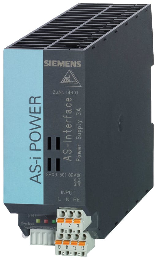 SIEMENS - SIE3RX95011BA00 AS-I ALIMENT.3A SITOP DESIGN 24V DC