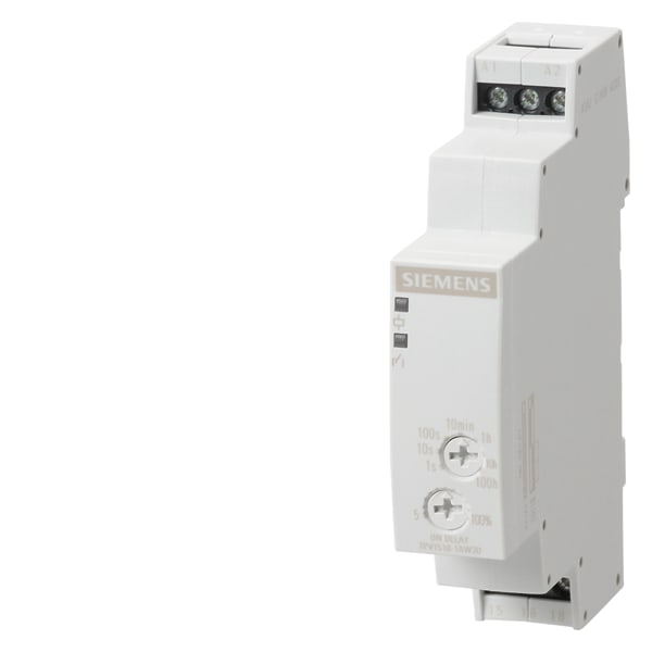 SIEMENS SIE7PV15181AW30 TIME RELAY, MOUNT. ON-DELAY