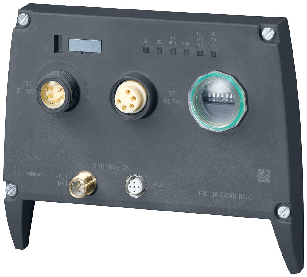 SIEMENS - SIE3RK13050AS010AA0 Avviatore motore M200D, modulo di comunicazione PROFIBUS DP rimovibile