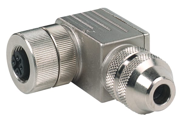 SIEMENS SIE3RK19021DA00 M12 PROFIBUS SOCKET ANGLED
