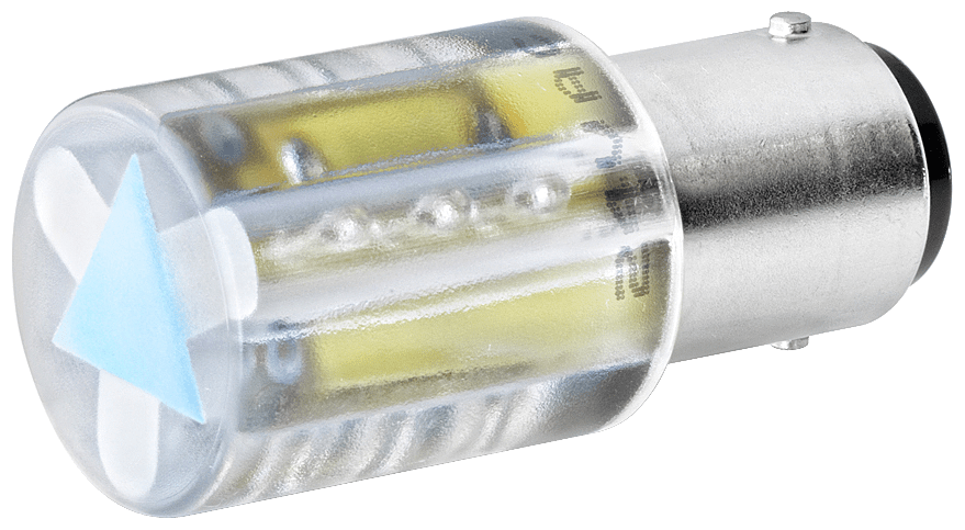 SIEMENS SIE8WD44286XE LED 24V UC, BA 15D, TRASPARENTE
