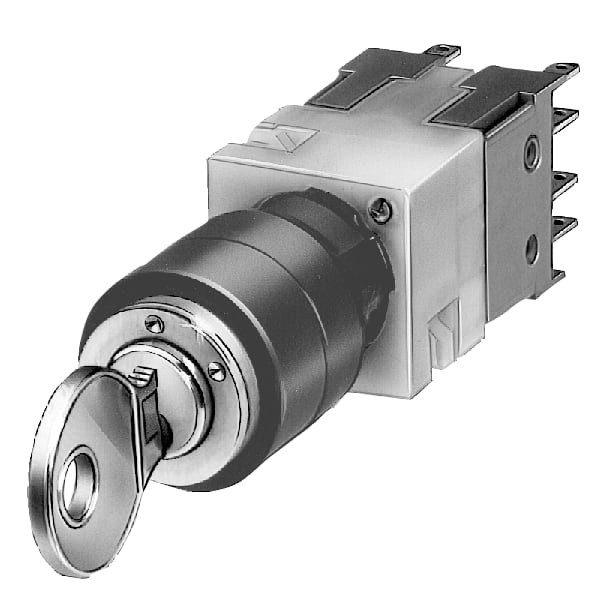 SIEMENS SIE3SB22024LA01 SEL. CH. 2POS. PERM. 1L ESTR. 0