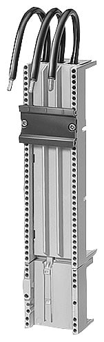 SIEMENS - SIE8US12615FP08 sistema di sbarre collettrici interdistanza tra le sbarre 60mm adattatore per apparecchio, larghezza: 55mm spessore delle sbarre: 5,10mm+profilo TT...