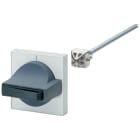 SIEMENS - SIE8UC71111BB10 Comando porta 8UC7, operatore colore grigio scuro/blu verde Basic, mostrina frontale colore grigio chiaro