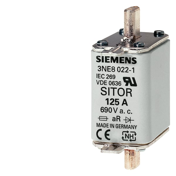 SIEMENS SIE3NE80221 FUS.SITOR AR 125A/690V GR.00