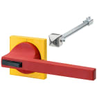 SIEMENS - SIE8UC74243BB44 Comando porta 8UC7, operatore colore rosso/blu verde Basic, mostrina frontale colore giallo, operatore su un lato