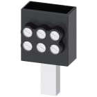 SIEMENS - SIE3NP19231BE20 Morsetto triplo 3 x 2,5 ... 16 mm², per grandezza costruttiva NH000, NH00 con morsetto serracavo