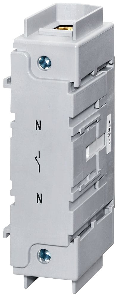SIEMENS - SIE3LD92400B Conduttore di neutro, ad azione anticipata per il fissaggio frontale, accessori