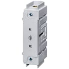 SIEMENS - SIE3LD92402C morsetto per conduttore di neutro/PE, passante, per fissaggio sulla base, accessori