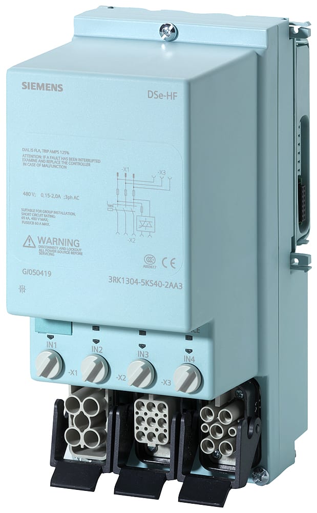 SIEMENS - SIE3RK13045KS402AA3 Avviatore diretto ET 200pro DSE HF High Feature HAN Q4/2-HAN Q8/0 con contatto del freno