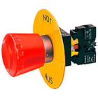 SIEMENS - SIE3SB29082AK Targhetta con dicitura, colore giallo, autoadesiva, iscrizione: NOT-AUS