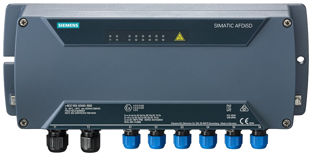 SIEMENS - SIE6ES76555DX601BB0 SIMATIC Distributore di campo attivo AFDiSD per PROFIBUS PA