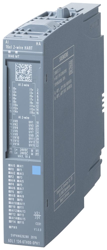 SIEMENS - SIE6DL11346TH000PH1 ET 200SP HA, AI 16XI 2-WIRE HART