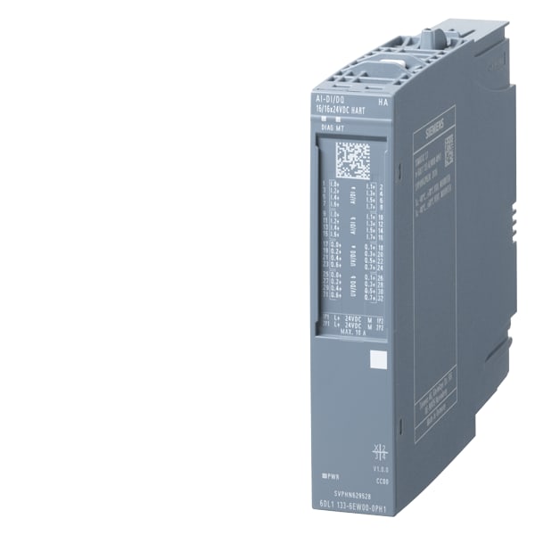 SIEMENS SIE6DL11336EW000PH1 ET 200SP HA, AI-DI16/DQ16X24VDC HART