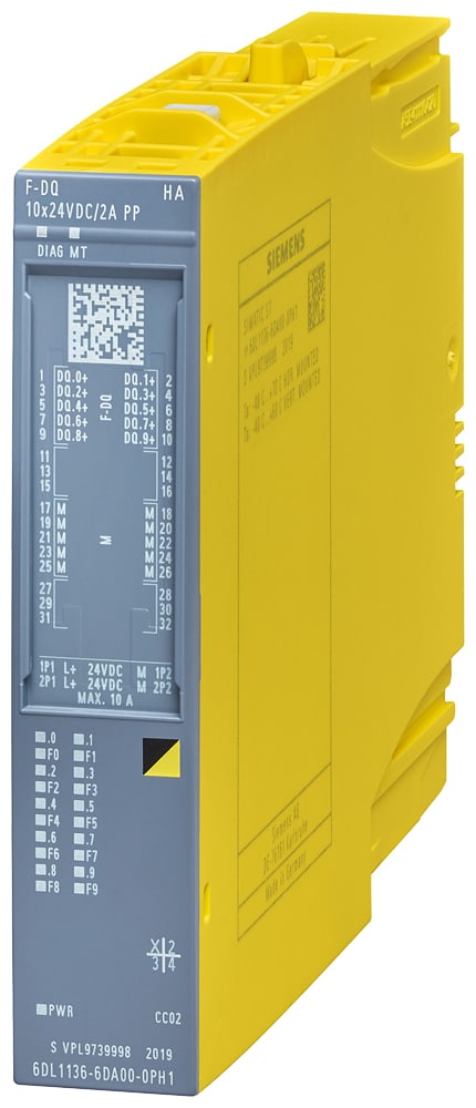 SIEMENS - SIE6DL11366DA000PH1 ET 200SP HA, F-DQ 10X24VDC/2A