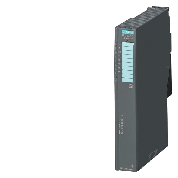 SIEMENS SIE6ES71521BA000AB0 ET200ISP, INTERFACE MODULE IM 152-1 PN