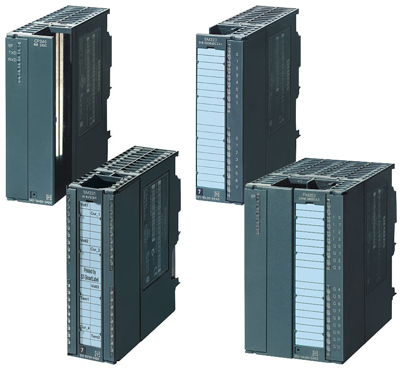 SIEMENS - SIE6ES73922XY100AA0 SIMATIC S7-300 Bandella coprietichetta per moduli con connettore frontale a 40 poli UI 10