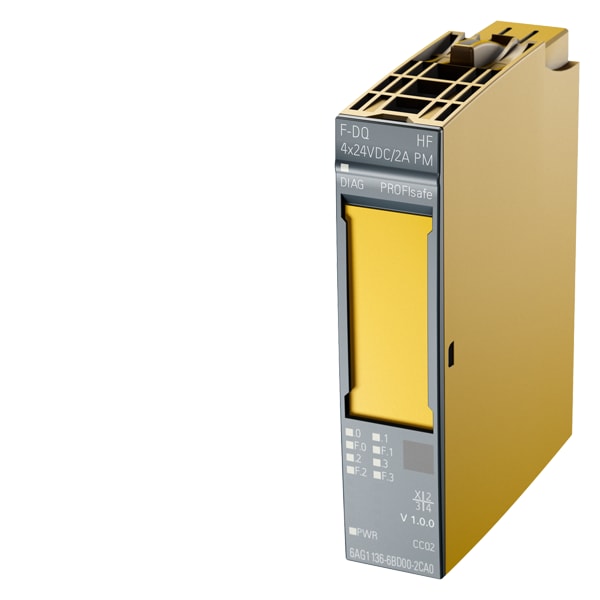 SIEMENS SIE6AG11366DB002CA0 SIPLUS ET 200SP F-DQ 4X24VDC/2A PM HF