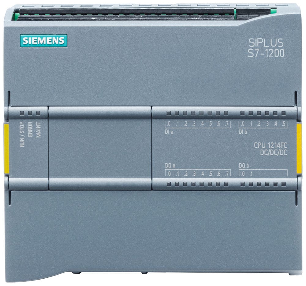 SIEMENS - SIE6AG12141AF405XB0 SIPLUS S7-1200 CPU 1214FC DC/DC/DC -25 ... +55 °C con Conformal Coating based on 6ES7214-1AF40-0XB