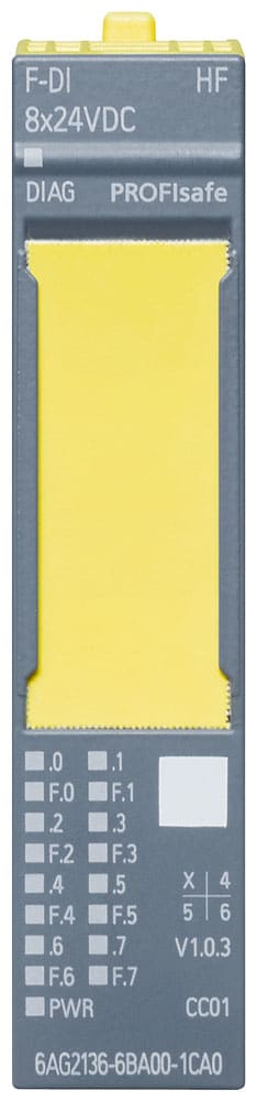 SIEMENS - SIE6AG21366DB001CA0 SIPLUS ET 200SP F-DQ 4X24VDC/2A PM RAIL