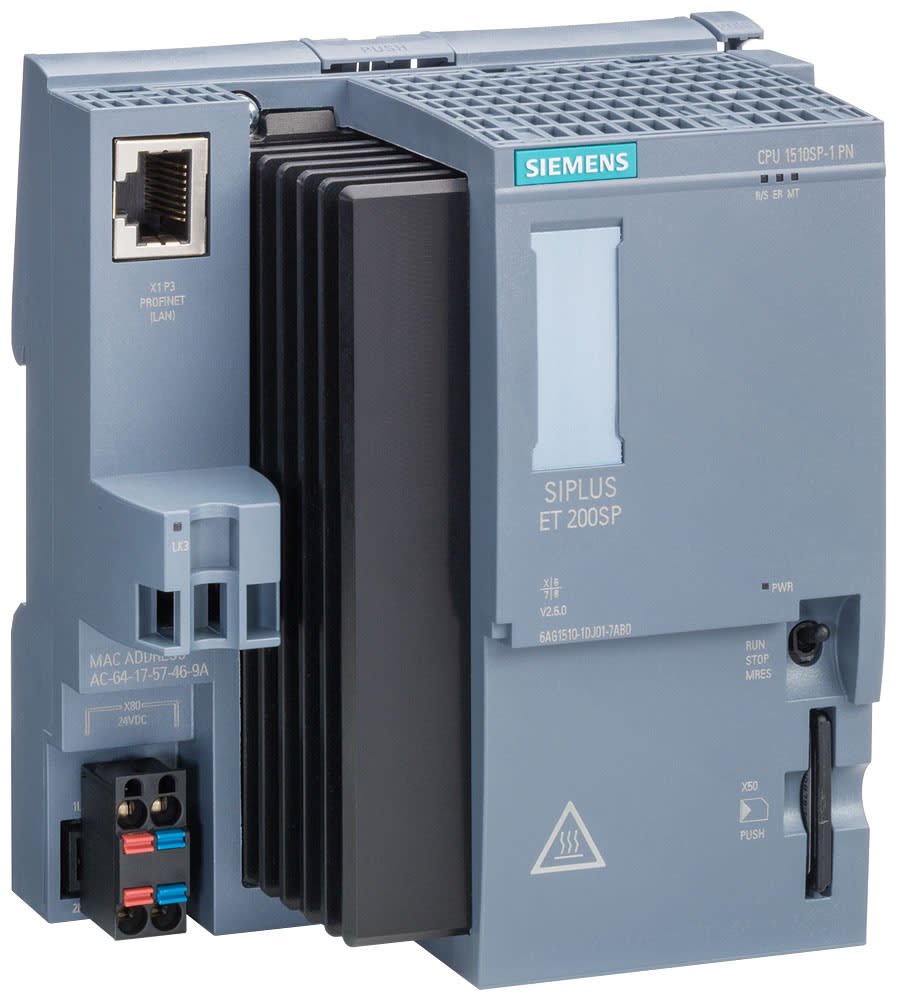 SIEMENS - SIE6AG15121DK017AB0 SIPLUS ET 200SP CPU 1512SP-1 PN