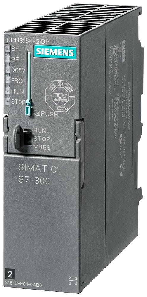 SIEMENS - SIE6ES73156FF040AB0 SIMATIC S7-300 CPU 315F-2 DP 384 KB