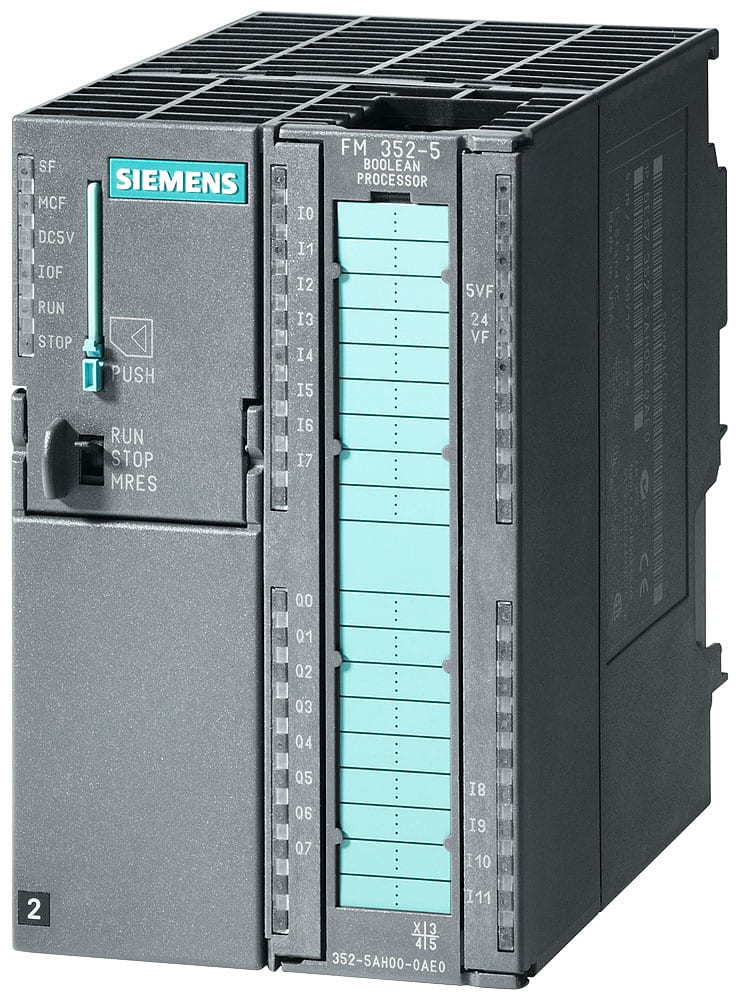 SIEMENS - SIE6ES73525AH010AE0 SIMATIC S7-300 FM 352-5 High Speed Boolean Processor con uscite NPN