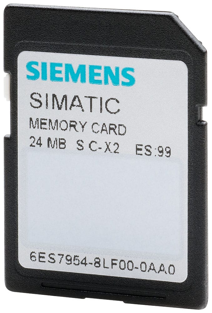 SIEMENS - SIE6ES79548LF030AA0 SIMATIC S7 Scheda di memoria 24 MB per S7-1x00 CPU