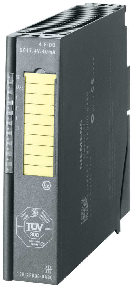 SIEMENS - SIE6ES71387FD000AB0 ET200ISP, 4F-DO 40MA EX, FAILSAFE