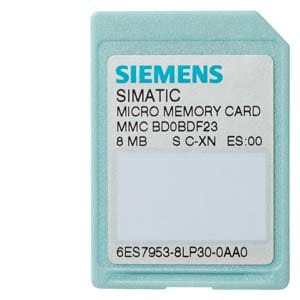 SIEMENS SIE6ES79538LL310AA0 S7 MICRO MEMORY CARD, 2MB
