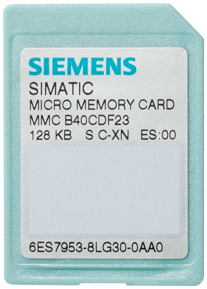 SIEMENS - SIE6ES79538LJ310AA0 SIMATIC S7 Micro Memory Card 512 KB per S7-300/C7/ET 200