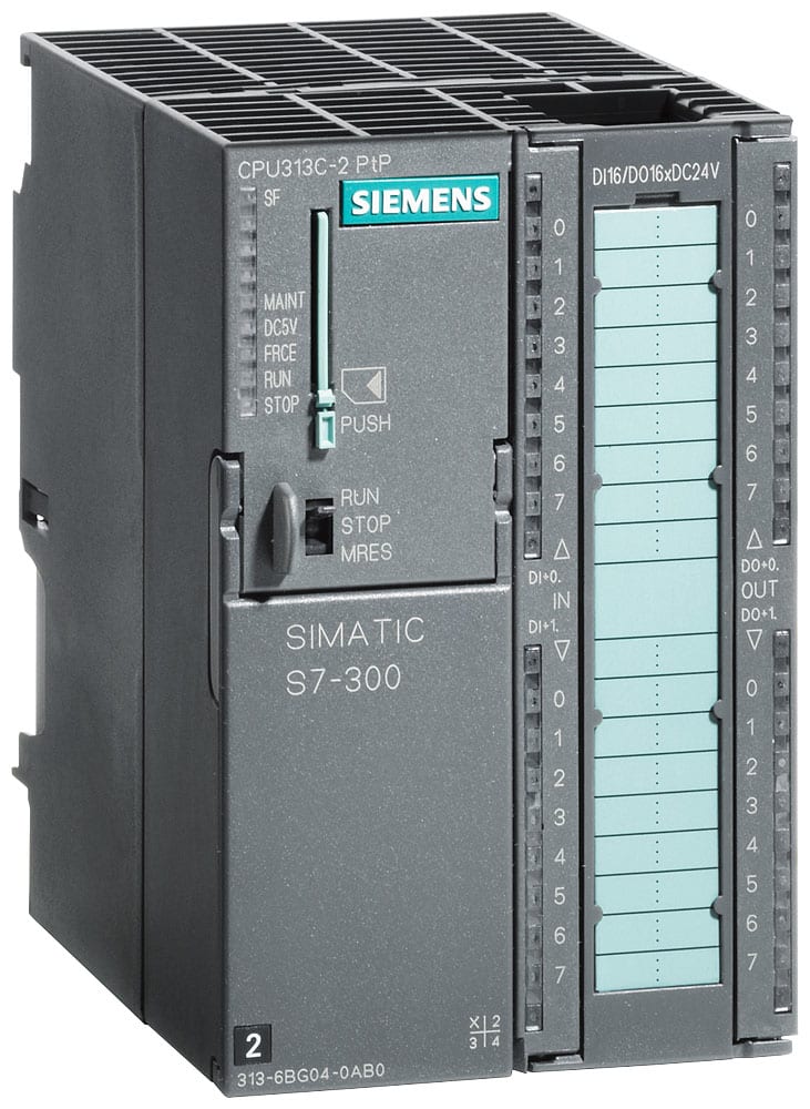 SIEMENS - SIE6ES73136BG040AB0 SIMATIC S7-300 CPU 313C-2 PtP 16DI/16DQ, 128 KB