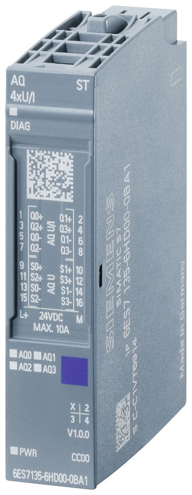 SIEMENS SIE6AG21356HD004BA1 SIPLUS ET 200SP AQ 4XU/I ST TX RAIL
