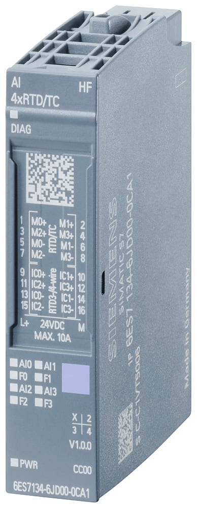SIEMENS SIE6AG21346JD001CA1 SIPLUS ET 200SP AI 4XRTD/TC HF RAIL