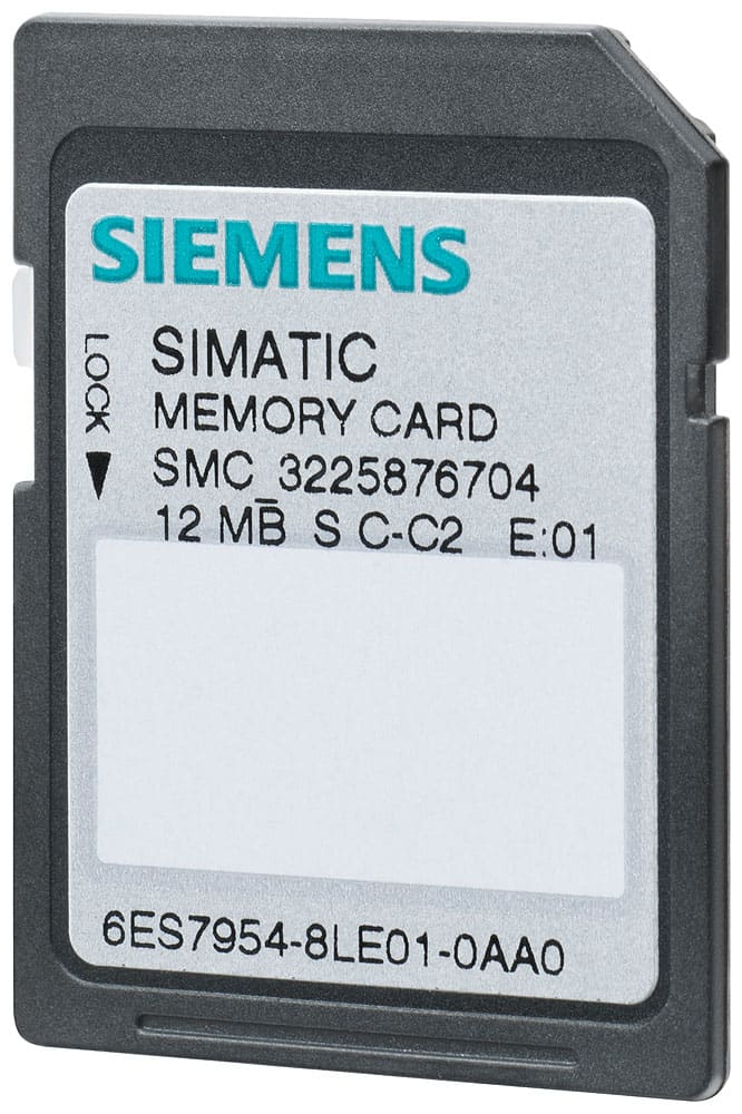 SIEMENS - SIE6ES79548LE030AA0 SIMATIC S7 Scheda di memoria 12 MB per S7-1x00 CPU