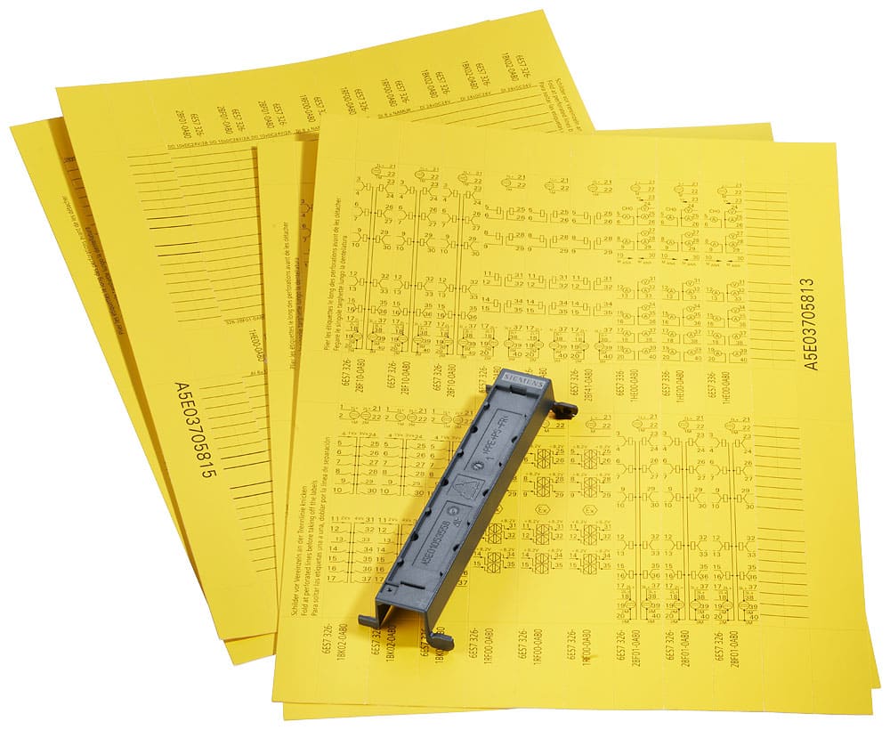 SIEMENS - SIE6ES73287AA100AA0 SIMATIC S7-300 sportello frontale, esecuzione rialzata per moduli F UI 5