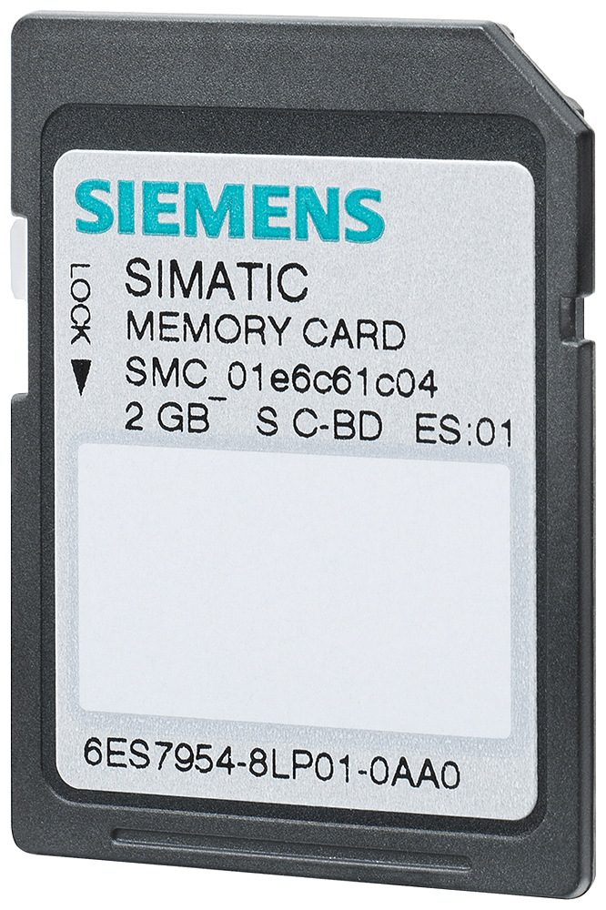 SIEMENS SIE6ES79548LP040AA0 SIMATIC S7 MEMORY CARD, 2 GB