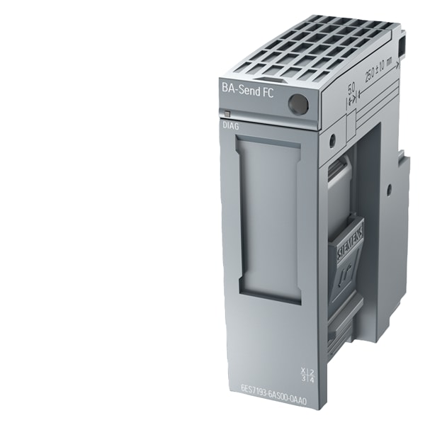 SIEMENS SIE6ES71936AS000AA0 ET 200SP, BUSADAPTER BA-SEND BA1XFC