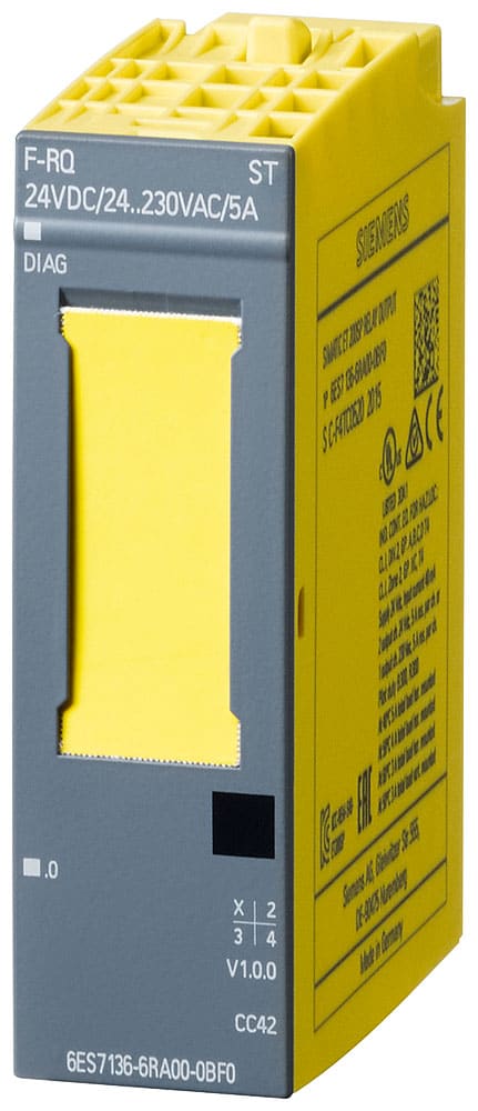 SIEMENS - SIE6ES71366RA000BF0 SIMATIC ET 200SP F-RQ 24 ... 48 V DC/24 ... 230 V AC/5 A ST